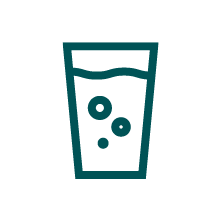 Drinking water icon