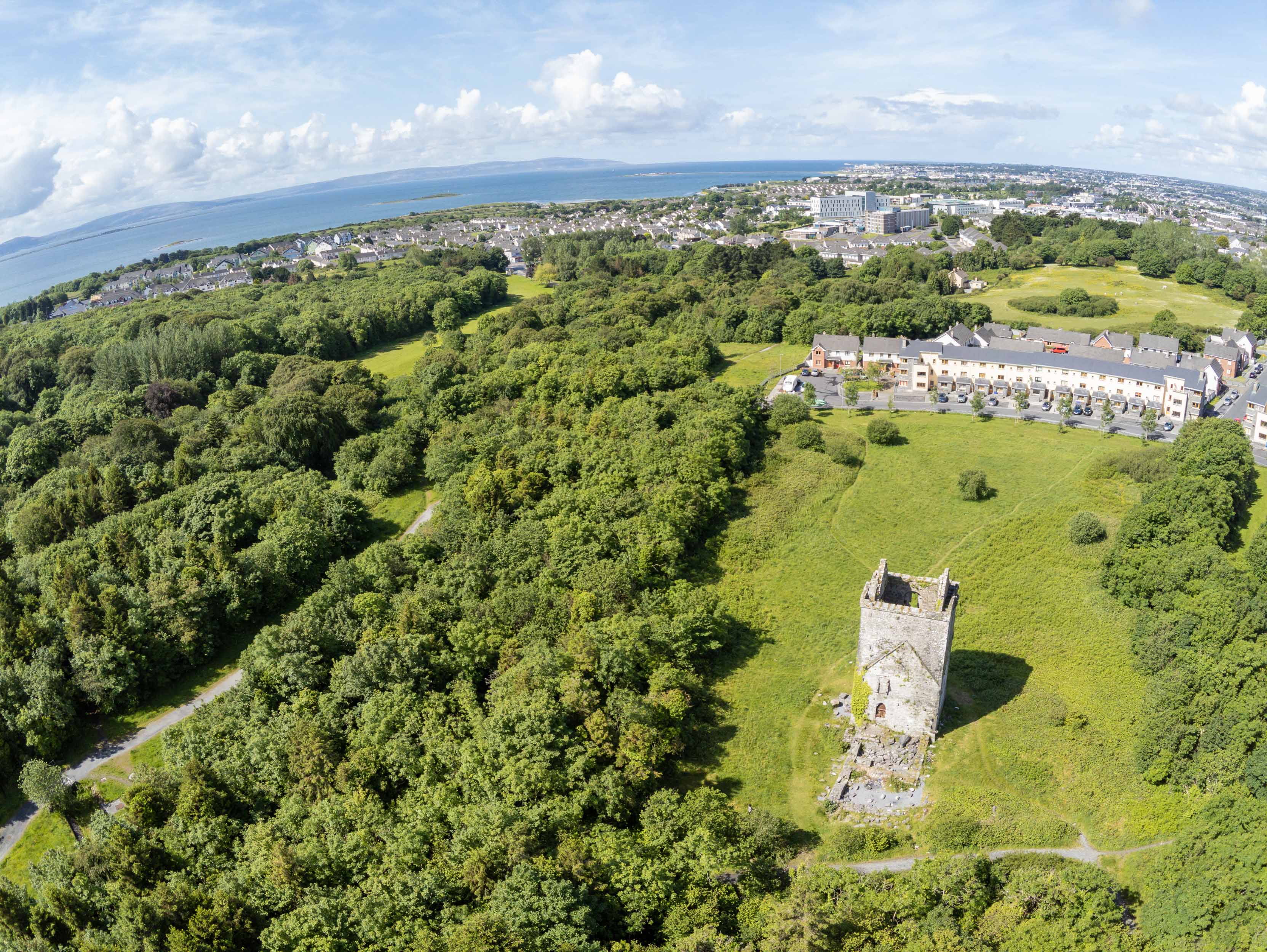 Aerial view of Merlin Park