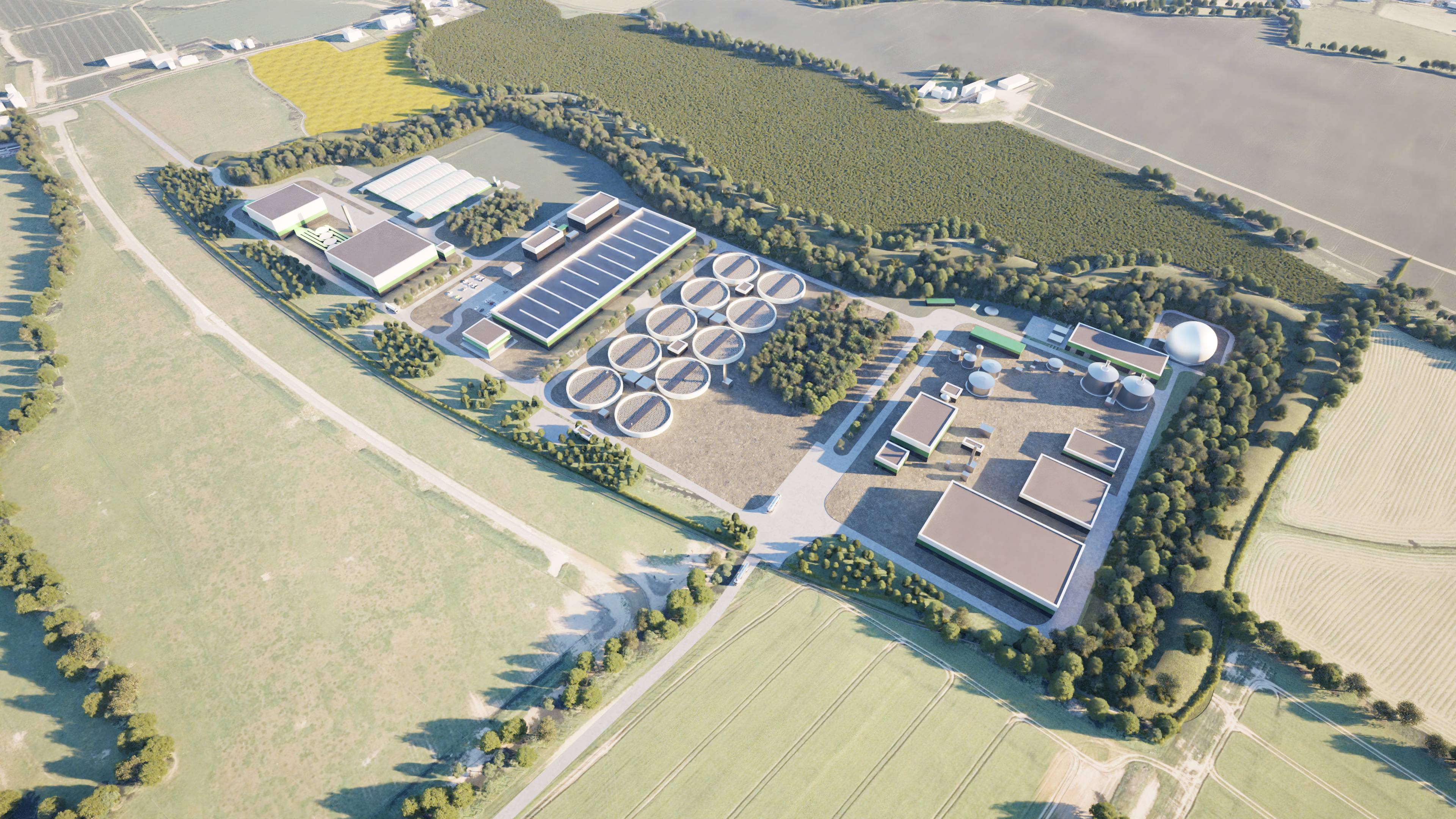 Clonshaugh WWTP Visual