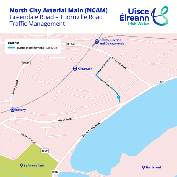 North City Arterial Main (NCAM) - Greendale Road and Thornville Road Stop Go Traffic Management
