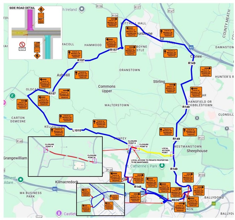Crodaun Map