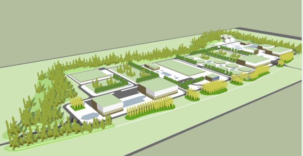 An artist impression of the Greater Dublin Drainage plans as a 3D model
