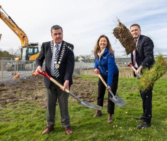 Nenagh Wastewater Treatment Plant Sod Turning