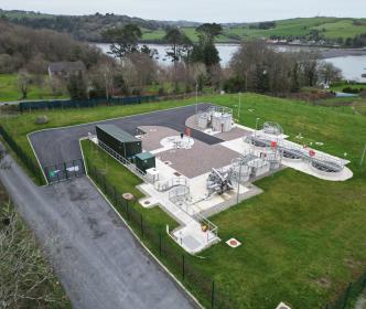 Completed wastewater treatment plant in Castletownshend