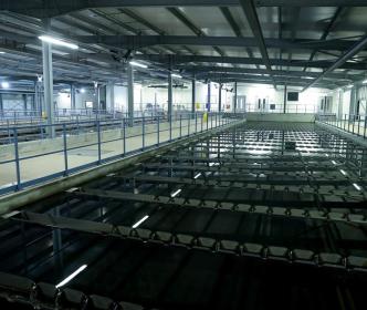 A water treatment plant